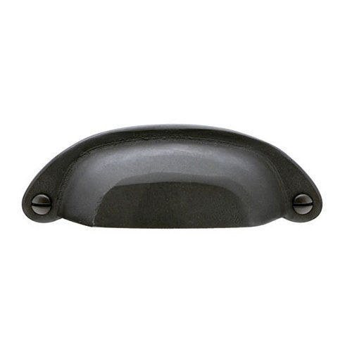 Emtek - Sandcast Bronze Collection - Sandcast Bronze Ranch Bin Pull