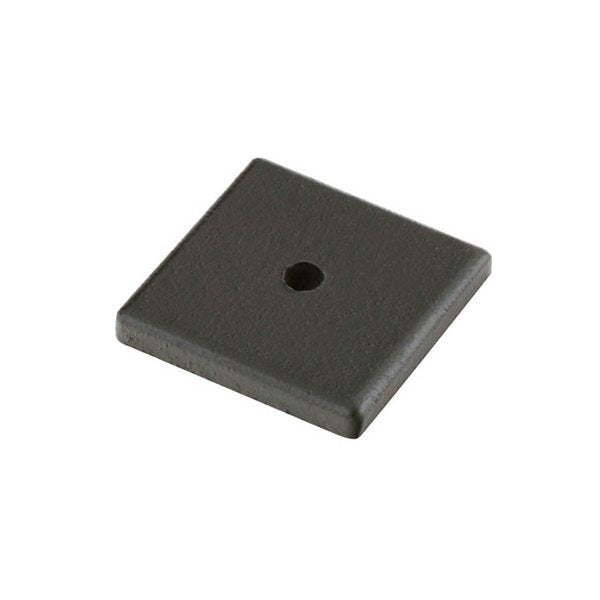 Emtek - Sandcast Bronze Collection - Square Backplate For Cabinet Knob