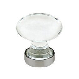 Emtek - Glass Collection - Hampton Glass Cabinet Knob