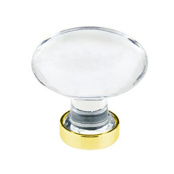 Emtek - Glass Collection - Hampton Glass Cabinet Knob