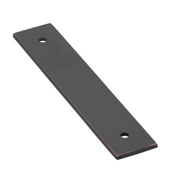 Emtek - Art Deco Collection - Rectangular Backplate For Cabinet Pull