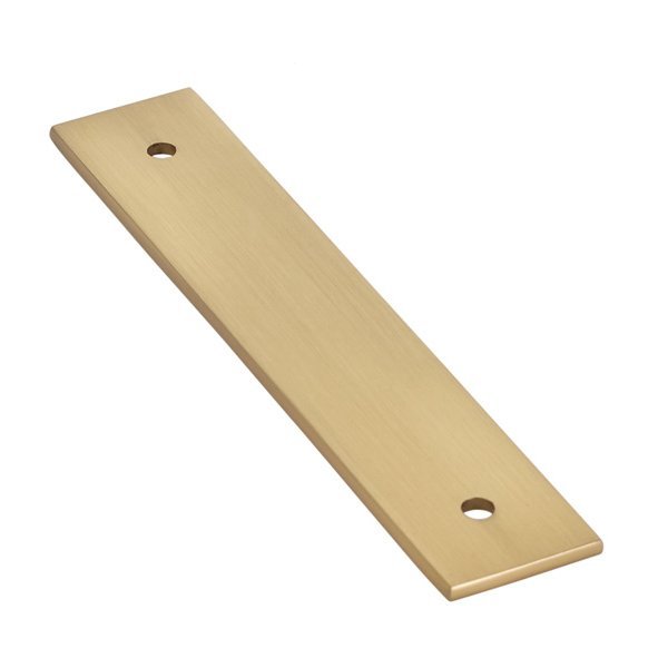 Emtek - Art Deco Collection - Rectangular Backplate For Cabinet Pull
