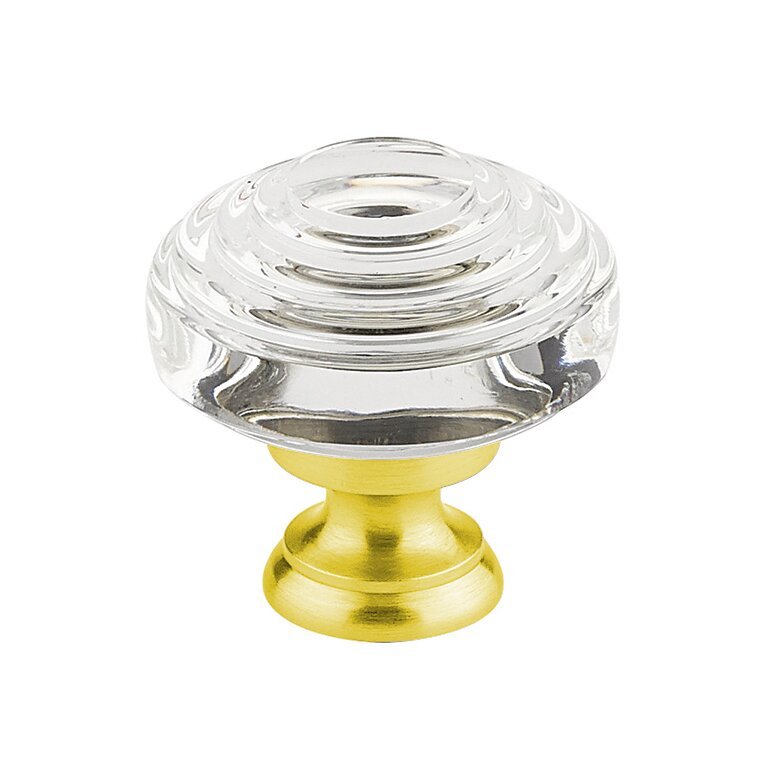 Emtek - Glass Collection - Deco Glass Cabinet Knob