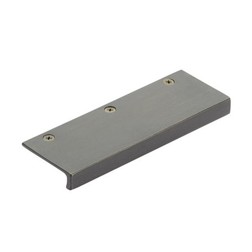 Emtek - Sandcast Bronze Collection - Rustic Modern Edge Pull