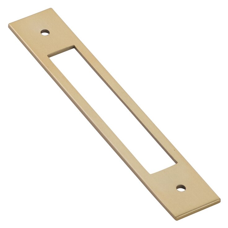 Emtek - Modern Backplate Collection - Backplate for Cabinet/Appliance Pulls