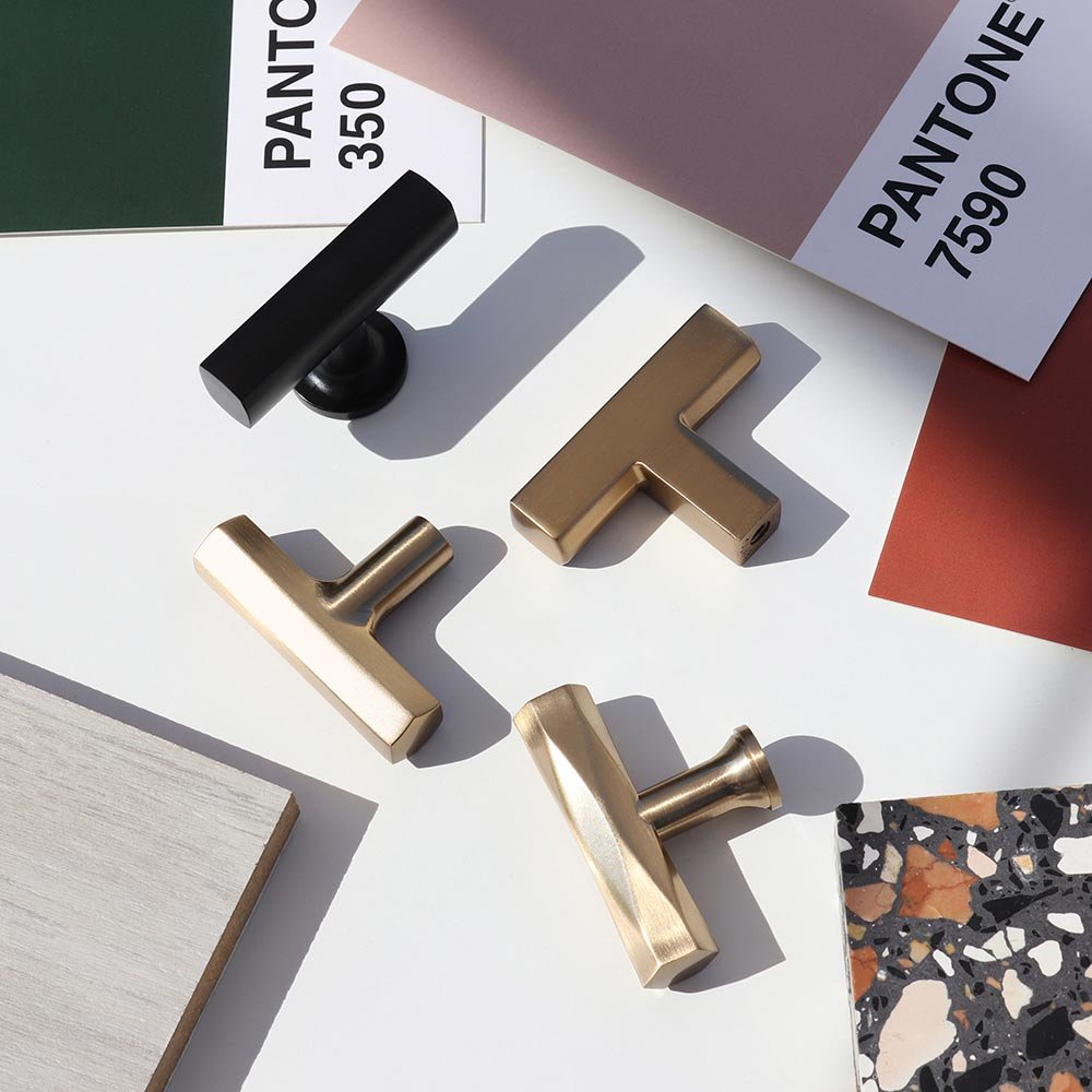 Emtek - Modern Rectangular Collection - Warwick T-Knob Cabinet Knob