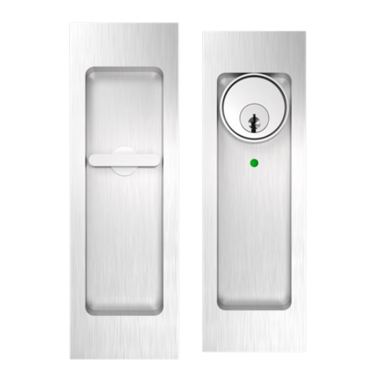 Accurate - Pocket Door Sets - Invisi-Mount Fastener (Entry w/ Indicator)