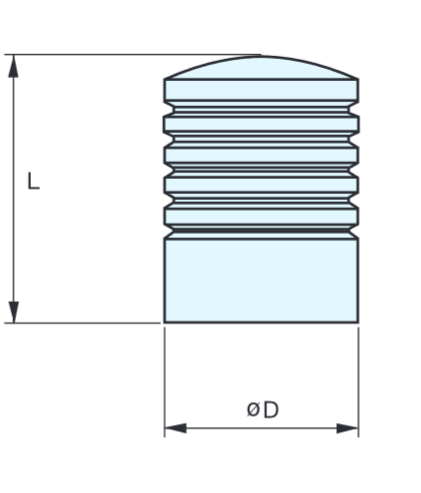 Sugatsune EY-327 Stainless Steel Knob