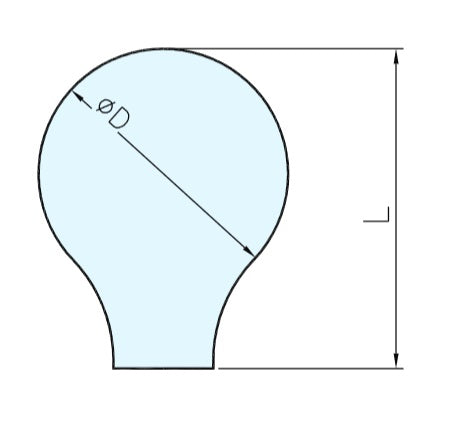 Sugatsune EY-338 Stainless Steel Knob