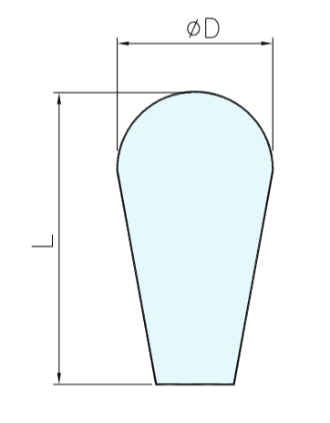 Sugatsune EY-339 Stainless Steel Knob