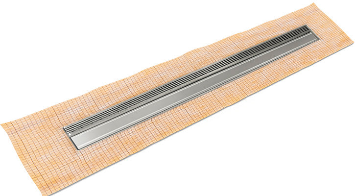 Infinity Drain - Fixed Flange Schluter-KERDI - FCSAS 38 Wedge Wire Linear Drain