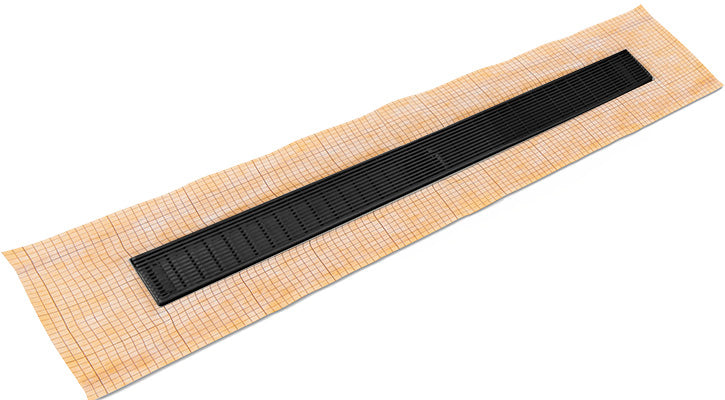 Infinity Drain - Fixed Flange Schluter-KERDI - FCSAS 65 Wedge Wire Linear Drain