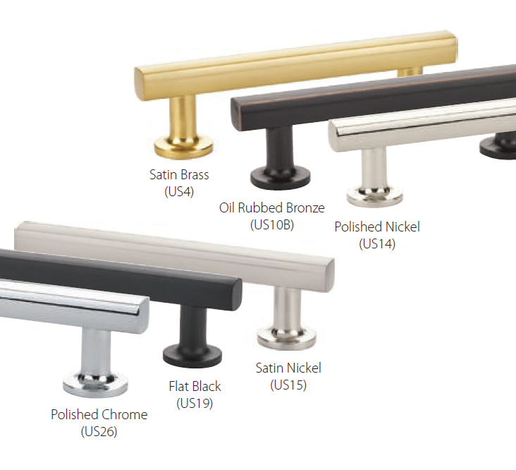 Emtek - Urban Modern Collection - Freestone Cabinet Pull