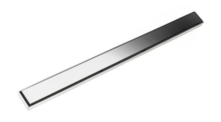 Infinity Drain - Fixed Flange Stainless Channel - FFSD 65 Solid Linear Drain
