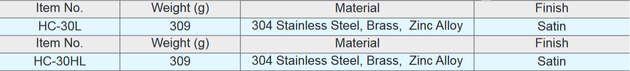 Sugatsune HC-30L/HC-30HL Sliding Door Latch