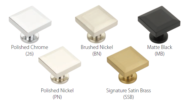 Schaub and Company - Heathrow Collection - Cabinet Knobs