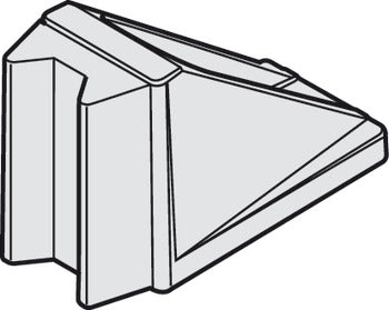 Hafele HAWA Floor Mounted Door Stop