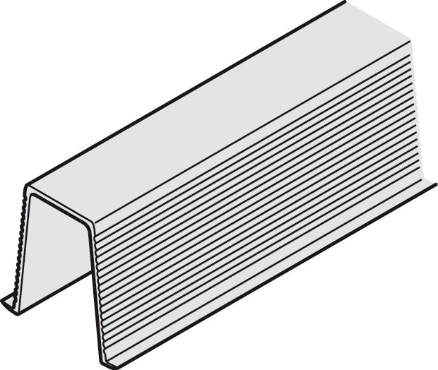 Hafele Hawa Guide Rail Glue-In For Symmetric/Telescopic/Junior