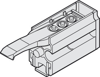 Hafele HAWA Junior 80/100 Stoppers w/ Retaining Spring