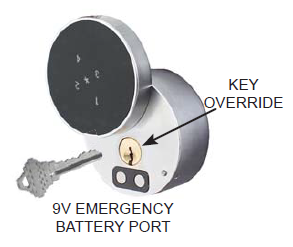 Cal-Royal DB9000 Grade 2 Touchscreen Electronic Deadbolt (Compatible with Apple and Android Phones)