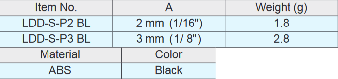 Sugatsune LDD-S-P (LDD-S Lapcon Door Damper Spacer)