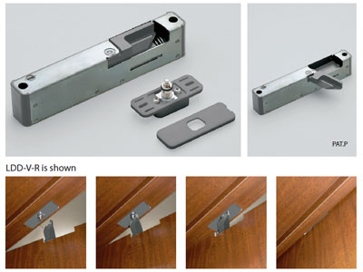 Sugatsune LDD-V Lapcon Door Damper (Recessed Type)