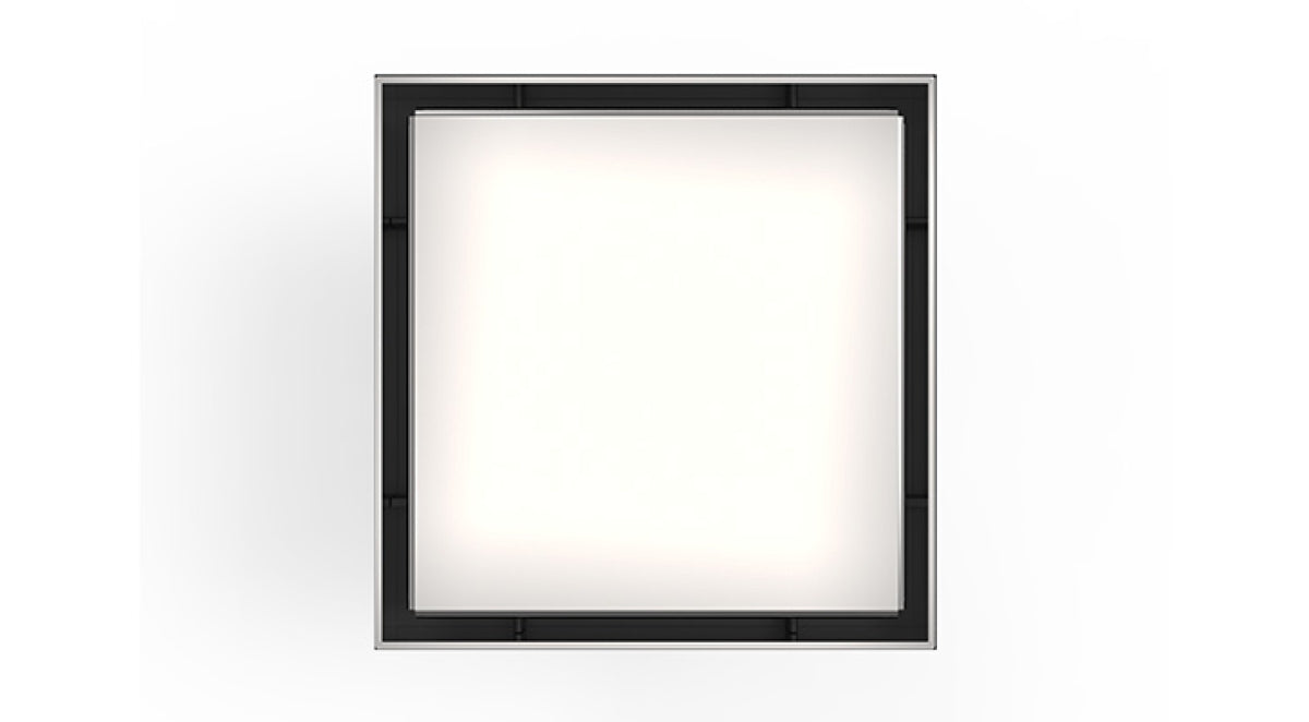 Infinity Drain - 5" x 5" Square Center Drain - LSD 5 Solid Pro Series Drain (Complete Kit)