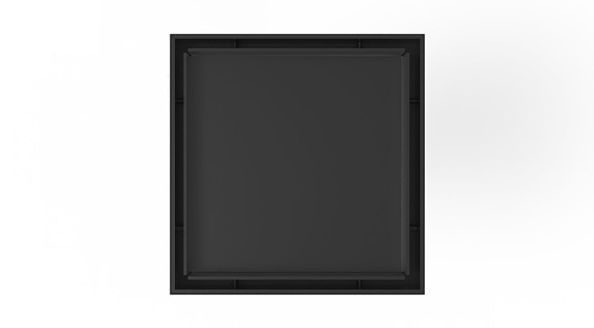 Infinity Drain - 5" x 5" Square Center Drain - LTD 5 Tile Pro Series Drain (Complete Kit)