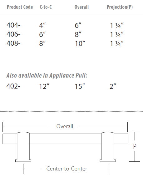 Schaub and Company - Lumiere Collection - Cabinet/Appliance Pulls