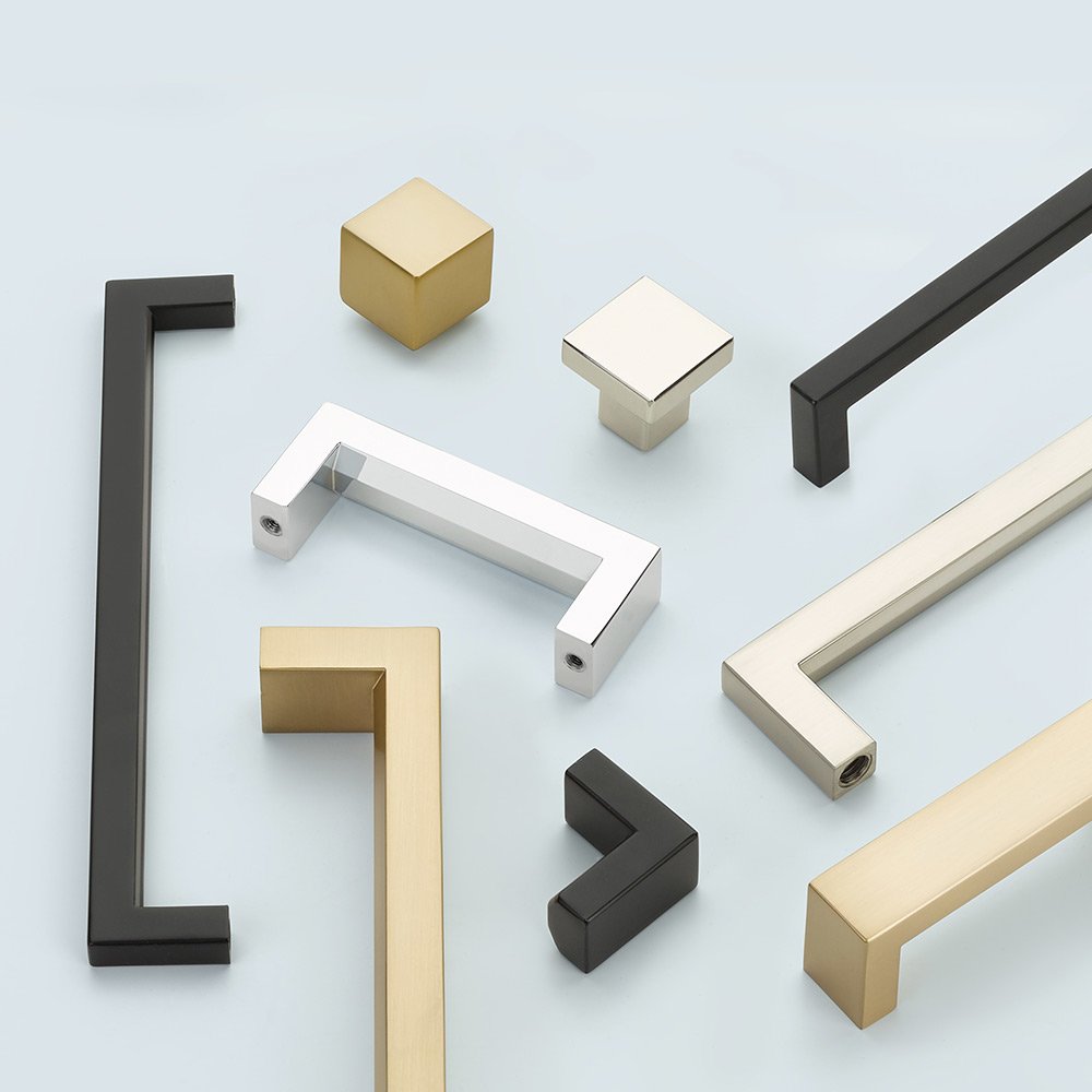 Emtek - Modern Rectangular Collection - Hunter Cabinet Knob