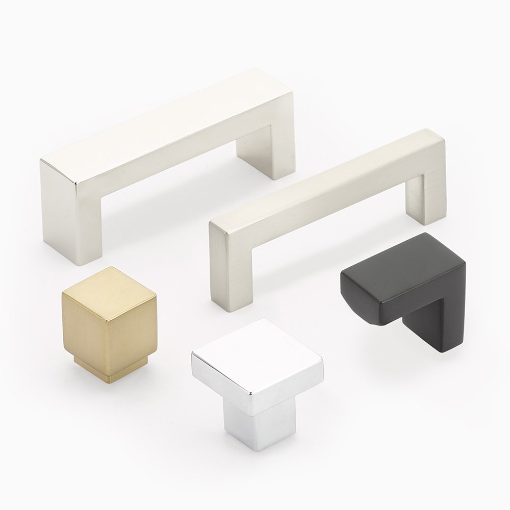Emtek - Modern Rectangular Collection - Hunter Cabinet Knob