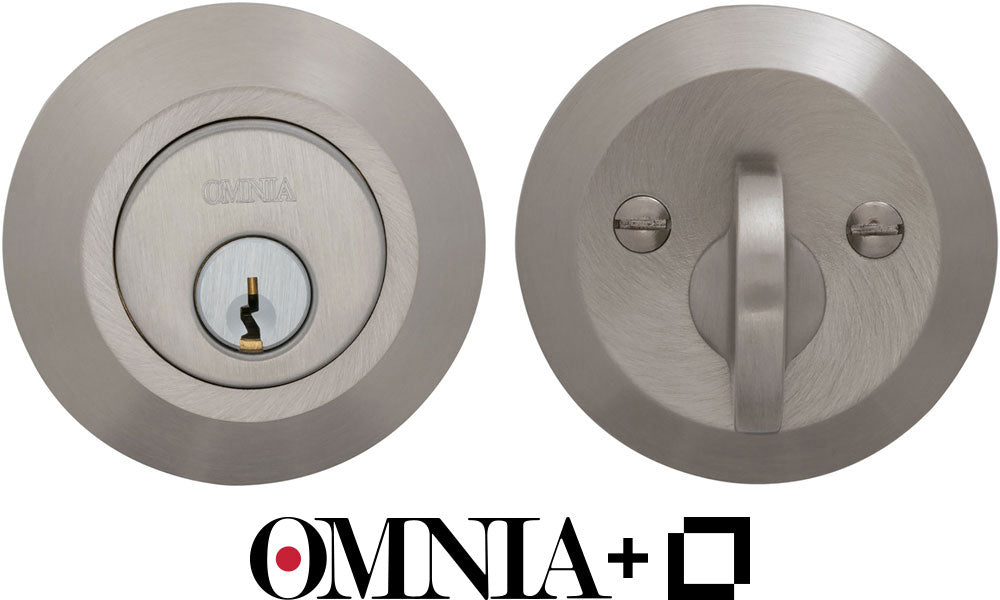 Omnia Modern Keyless Auxiliary Deadbolt Kit powered by Level