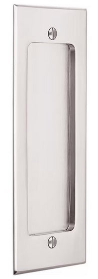 Emtek - Door Accessories - Modern Rectangular Flush Pull w/ Surface Screws