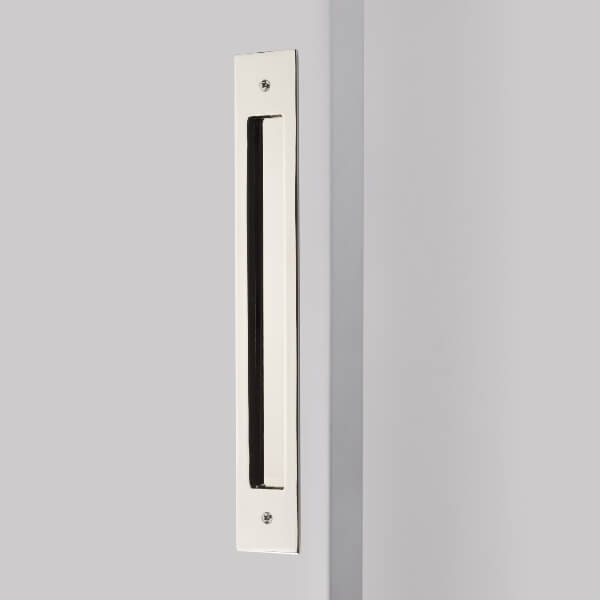 Emtek - Door Accessories - Modern Rectangular Flush Pull w/ Surface Screws