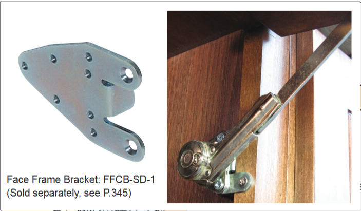 Sugatsune Adjustable Soft-Down/Upward-Open LID Stay