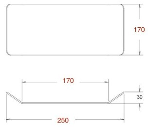 Linnea - Kitchen Accessories - NT-250 Napkin Tray