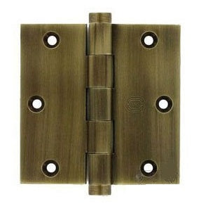 Omnia - Hinges - 985 Solid Brass Plain Bearing Hinge (Each)