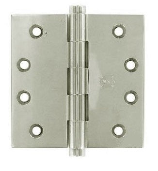 Omnia - Hinges - 985 Solid Brass Plain Bearing Hinge (Each)
