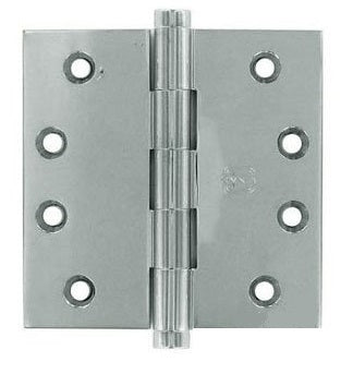 Omnia - Hinges - 985 Solid Brass Plain Bearing Hinge (Each)