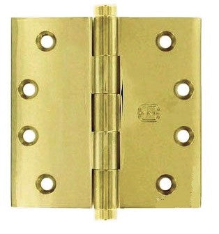 Omnia - Hinges - 985 Solid Brass Plain Bearing Hinge (Each)