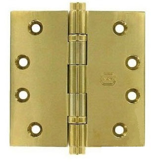 Omnia - Hinges - 985BB Solid Brass Ball Bearing Hinge (Each)