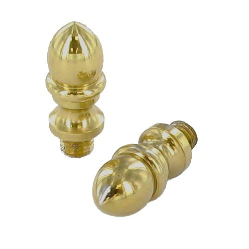Omnia - Finial - Solid Brass Decorative Hinge Finial (Pair)