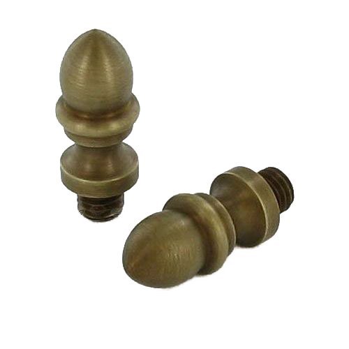 Omnia - Finial - Solid Brass Decorative Hinge Finial (Pair)