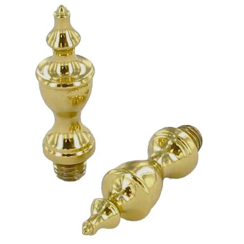 Omnia - Finial - Solid Brass Decorative Hinge Finial (Pair)