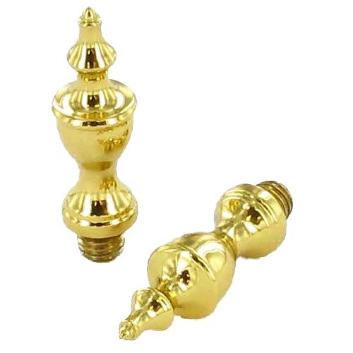 Omnia - Finial - Solid Brass Decorative Hinge Finial (Pair)