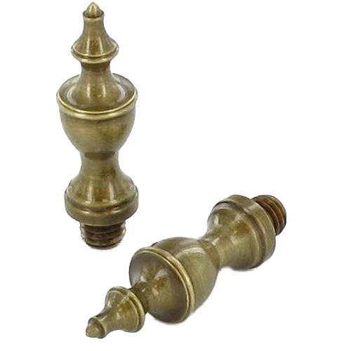 Omnia - Finial - Solid Brass Decorative Hinge Finial (Pair)
