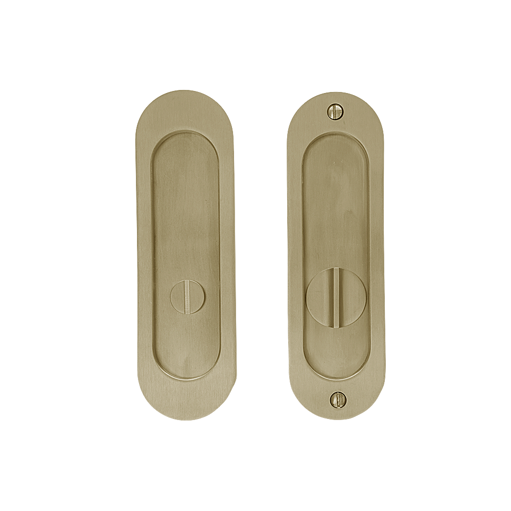 Linnea - Pocket Door - PL160R-ST-PR Privacy Pocket Door Lock with Standard Turn Piece
