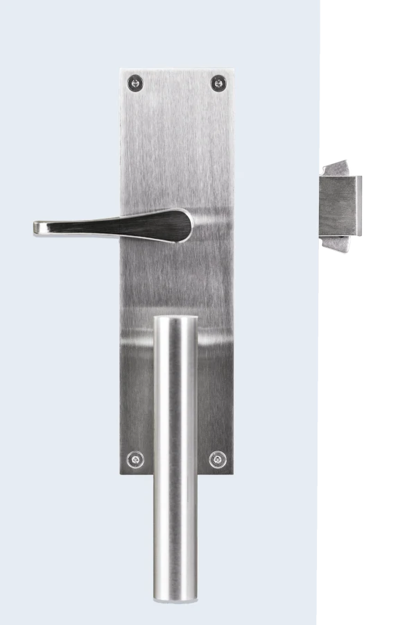 Accurate - ADA Sliding & Pocket Door Locks - SL9100 Self-Latching Functions (Lock Body Only)