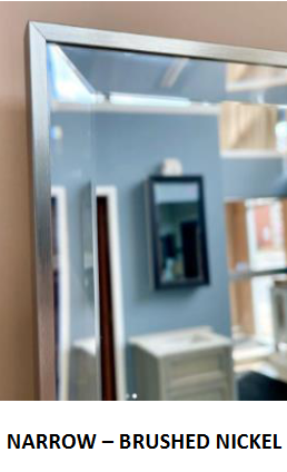 Sofia Medicine Cabinets - Metalika Narrow Collection - Single Door Medicine Cabinet (30" Height)