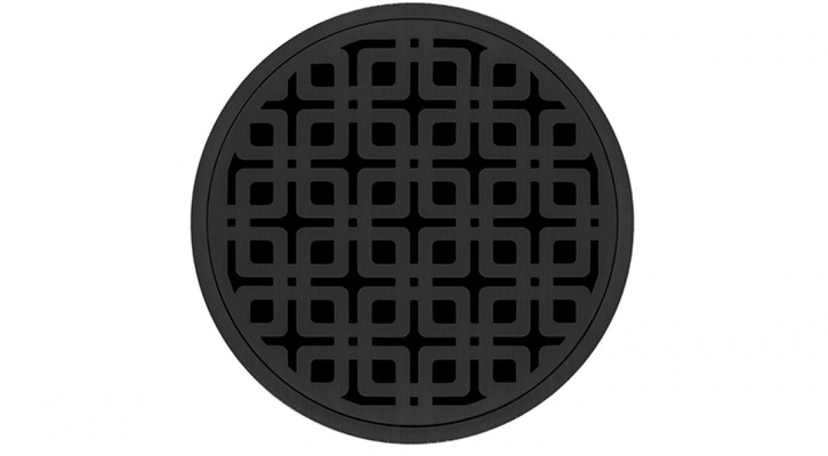 Infinity Drain - 5" Round Center Drain - RKD 5 Link Series Drain (Complete Kit)